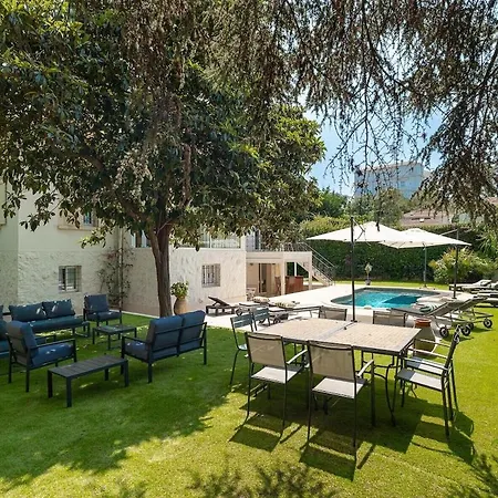 アパート Charming Villa With Garden & Sea Breeze Antibes Getaway アンティーブ