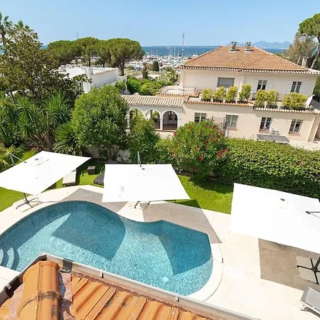 Charming Villa With Garden & Sea Breeze Antibes Getaway Appartement *